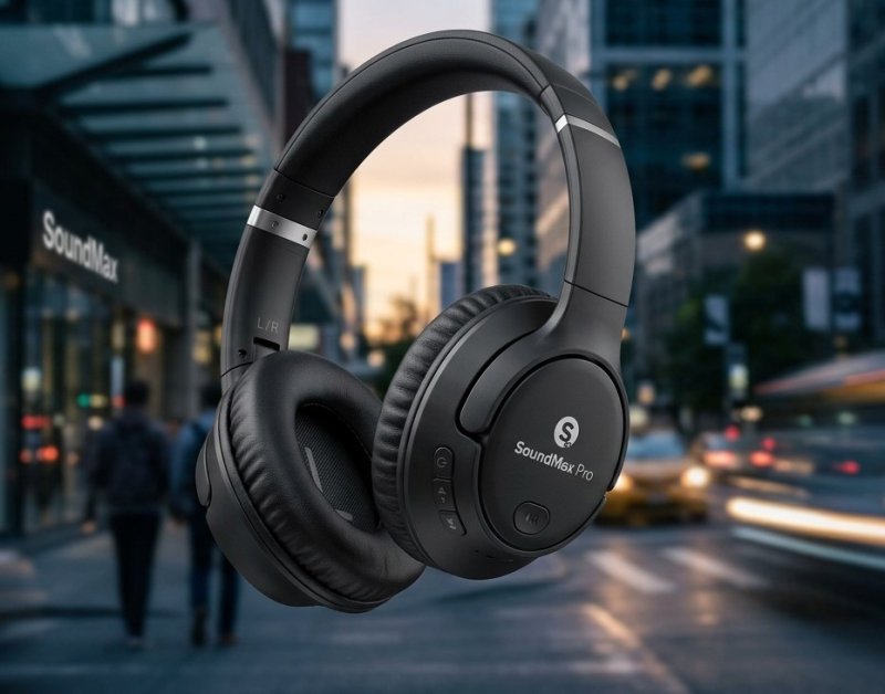 SoundMax Pro Wireless Headphones